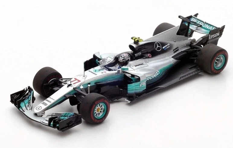 Mercedes W08 1º Gp. Russia Nº 77 - Valtteri Bottas 2017, Spark 1/43 - Image 1 of 4