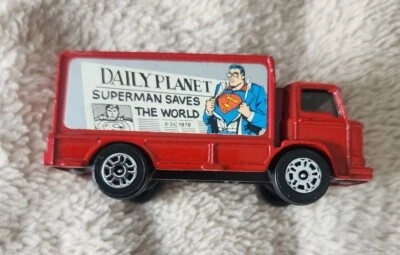 VINTAGE 1972 Corgi Juniors DC Superman Daily Planet Trucks Leyland Terrier NICE - Image 1 of 4