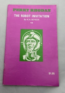 Vtg Perry Rhodan Master Publications 136 The Robot Invitation KH Scheer OOP Sci - Picture 1 of 3