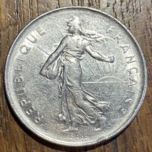 PIECE DE 5 FRANCS SEMEUSE 1972 (992) POUR LES NOSTALGIQUES   - Imagen 1 de 2