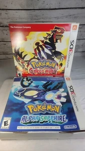 HTF Pokémon Omega Red & Alpha Sapphire Unique Promo Store Display Gamestop - Picture 1 of 21