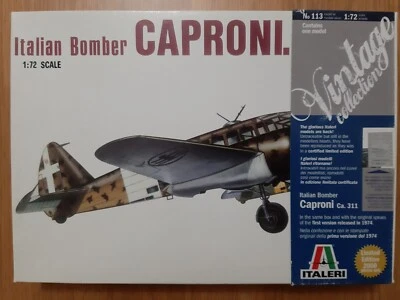 Italeri kit n. 113 - Caproni Ca.311 1/72 - Edizione limitata e numerata - Immagine 1 di 4