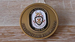 USN USS Stethem DDG 63 Non potevano romperlo moneta sfida #A386 - Foto 1 di 8