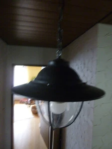 Lampe Hängelampe Pendelleuchte Laternenform mit LED (zum Wechseln) - Bild 1 von 3