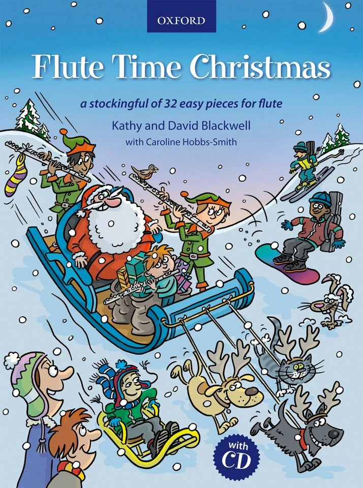 Flute Time Christmas Blackwell Flute Book and CD Oxford Universit - Image 1 of 1