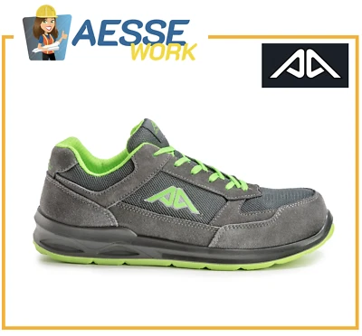 Scarpe Antinfortunistiche Active Gear A-Look Green S1p Src 100% Metal Free - Imagen 1 de 3