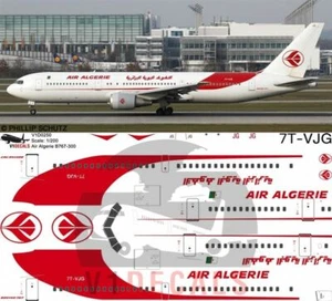 V1 Decals Boeing 767-300 Air Algerie for 1/144 Zvezda Model Airplane Kit V1D0250 - Picture 1 of 8