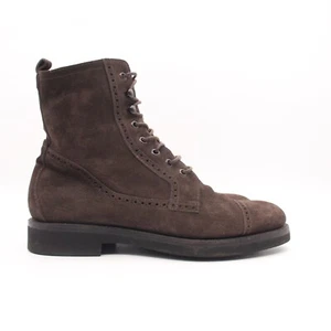 Brooks Brothers Suede Boots Men's Size 9.5 D US Chukka Boots Shoes Made in Italy - Picture 1 of 11