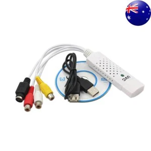Converter Easycap Audio Video Adapter USB VHS to DVD Video Capture Win7/8 - Afbeelding 1 van 12