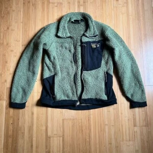 Mountain Hardwear Damen Fleecejacke grün Größe L mittellang hoher Kragen - Bild 1 von 3