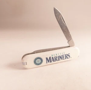 Swiss Army Knife Victorinox Classic SD 58mm White SEATTLE MARINERS MLB Logo - Picture 1 of 5