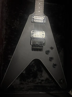 Dean V Select Fluence Electric Guitar - Black Satin Barely Used W/ Case & Strap - Image 1 of 4