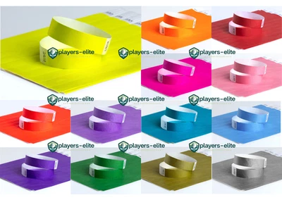 Eventbänder/Festivalbänder/Eintrittsbänder - Farbauswahl - Nummeriert - Tyvek® - Bild 1 von 4
