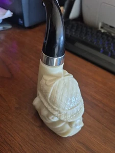 Vintage Avon Bulldog Pipe Decanter OLAND After Shave Bottle Not Empty - Picture 1 of 9