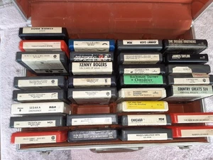 8 track tapes with case - Bild 1 von 3