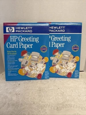 Hewlett Packard HP Greeting Card Paper Lot 2 - Image 1 of 4