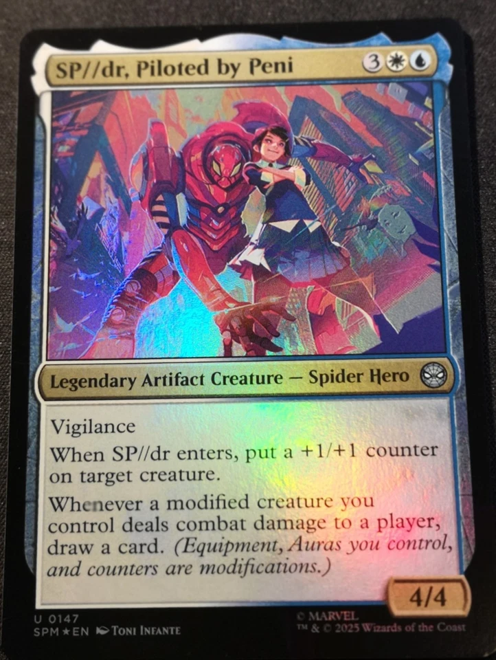 SP dr, Piloted By Peni - Foil - SPM - MTG - EN - NM - 0147 - Image 1 of 1