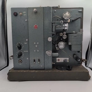 Vtg RCA Model 400 16mm Film Projector & Speaker WW2 ERA - Rare - Untested - Picture 1 of 14