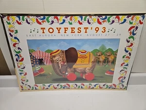 Fisher Price Toy Fest 1993 Poster Print #???/1000 East Aurora, NY - Signed-New - Picture 1 of 7