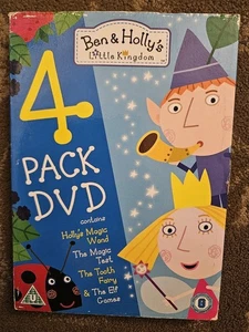BEN AND HOLLY'S LITTLE KINGDOM DVD 4 PACK  - Picture 1 of 2