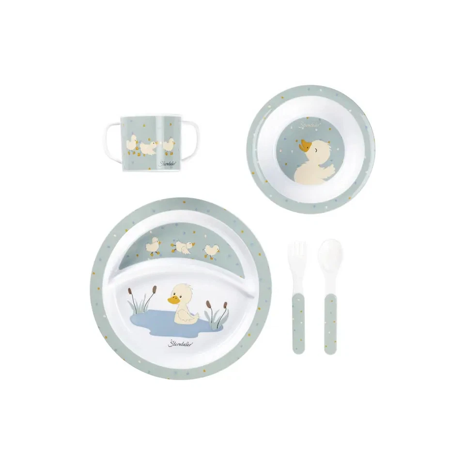 Sterntaler Geschirrset Edda, steingrün - Bild 1 von 1