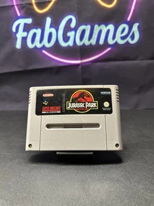 Very Good! Genuine Super Nintendo SNES Game Jurassic Park PAL AUS Tested! - Picture 1 of 2