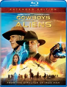 Cowboys & Aliens (Blu-ray) Daniel Craig Harrison Ford Olivia Wilde (US IMPORT) - Picture 1 of 3
