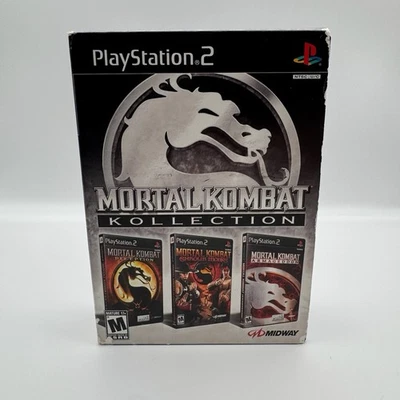 Mortal Kombat Kollection Sony PlayStation 2 PS2 CIB Refurbished 1 Year Warranty - Image 1 of 4