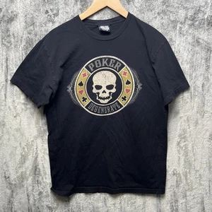 Maglietta Vintage Poker Degenerate World Series Of Poker Taglia Large WSOP - Foto 1 di 7