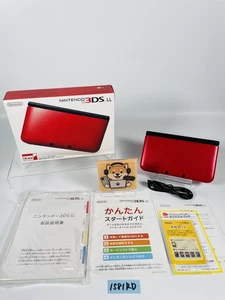 Nintendo 3DS XL LL Mario Red Region Free Console With USB charger & 4GBSDcard - Picture 1 of 13