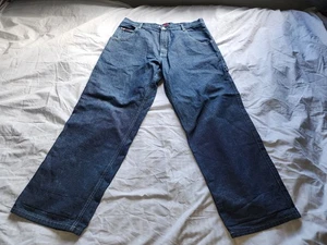 VTG U.S. POLO ASSOC Men's Classic Carpenter Denim Jeans Blue Size 38/32 Is Used - Picture 1 of 12