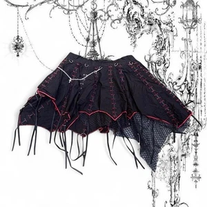 Dead Threads Gothic Asymmetrical Skirt - Picture 1 of 3