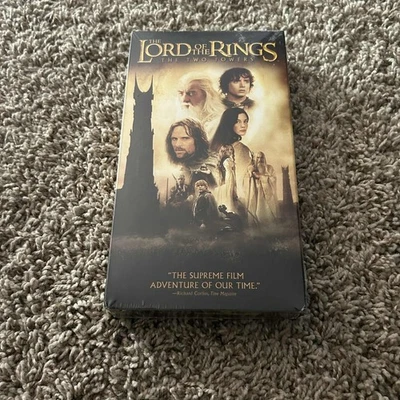 Lord of the Rings: The Two Towers VHS 2002 New Factory Sealed VTG - Image 1 of 4