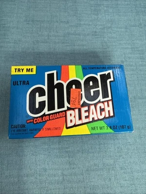 Ultra Cheer Bleach with Color Guard Sample Size NEW 3.4 Oz VTG 1993 - Image 1 of 4