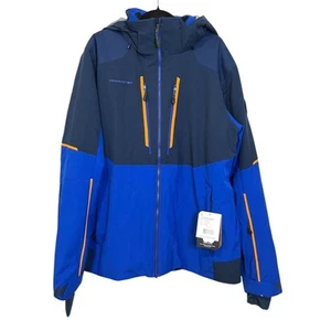 Obermeyer Men's Ski Jacket XLT Blue Waterproof Winter Sports Outdoor Adventure - Picture 1 of 16