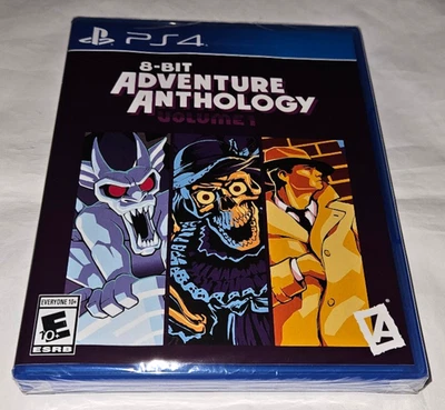 PS4 8-Bit Adventure Anthology New Sealed Playstation 4 Limited Run Games LRG - Image 1 of 4