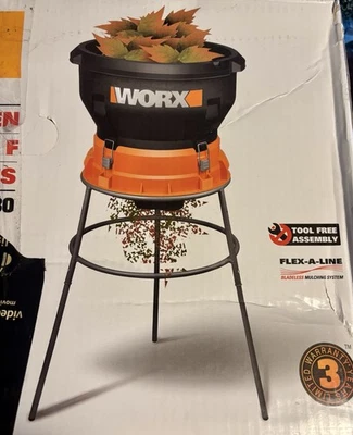Trituradora de hojas eléctrica plegable Worx WG430 13 amperios 120 V Foto 1 de 4