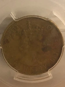 1964 PCGS Jamaica 1/2 Half Penny WTC Ground Zero 9/11 Twin Towers Recovery Coin - Picture 1 of 8