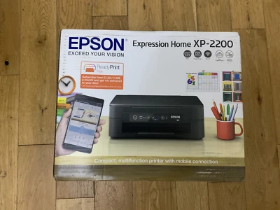 Epson Expression Home XP-2200 All-in-One Inkjet A4 Printer With Inks WIFI Wless - Image 1 of 3