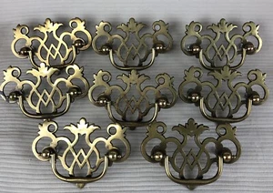 "Lote 8 tiradores de latón KBC Chippendale manijas de cajón murciélago KBC N17 486 2,5"" 2 1/2""" - Imagen 1 de 8