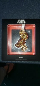 SDCC 2021 Hallmark Popminded Gold Super Mario Bros Christmas Tree Ornament - Picture 1 of 2