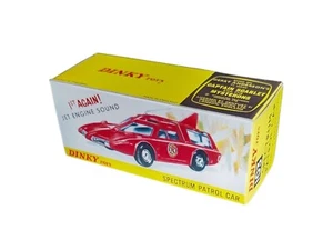 Brand New Dinky Toys 103 Captain Scarlet Spectrum Patrol Car Repro EMPTY Box - Picture 1 of 2