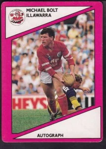 SCANLENS 1988 ILLAWARRA MICHAEL BOLT NO.92 - Bild 1 von 1