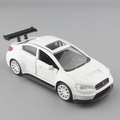 1/32 Scale Jada 2015 Subaru WRX STI Car Model Toy Diecast White F8 - Image 1 of 4