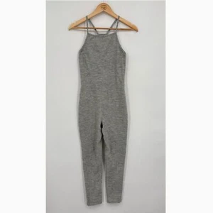 Free People Movement Ashford Side to Side Performance Jumpsuit, Med, Grey Yoga - Picture 1 of 10
