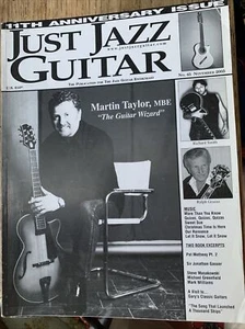 Just Jazz Guitar Magazine - Issue # 43 November 2005 - Martin Taylor JJG - Picture 1 of 2