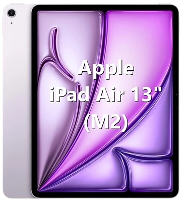 Apple iPad Air 2024 13" M2 WiFi+Cellular 128GB Tablet 6Gen Viola MV6U3 - Immagine 1 di 4