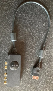 Microsoft Original XBox AV adaptor, X08-25301, including cables - Picture 1 of 4