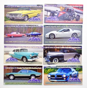 Automotive Refrigerator Magnets Classic Cars 57 Chevy Ford Fastback Cadillac Vet - Picture 1 of 3