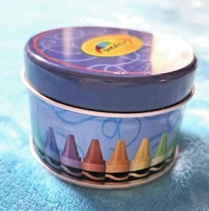 Crayola Crayons Collectible Purple Mini Tin With Lid Rare - Free Shipping - Picture 1 of 11